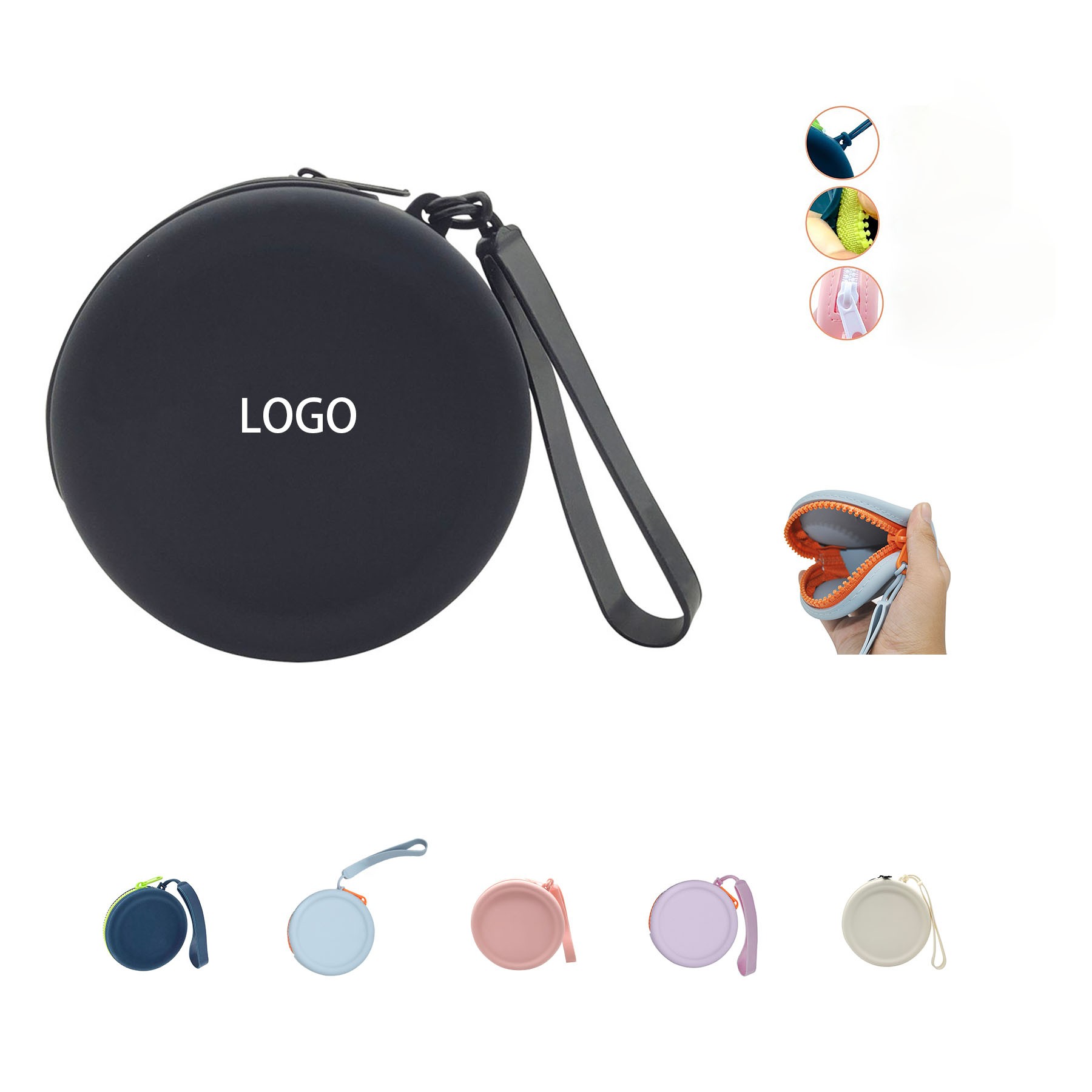 Silicone coin wallet 2