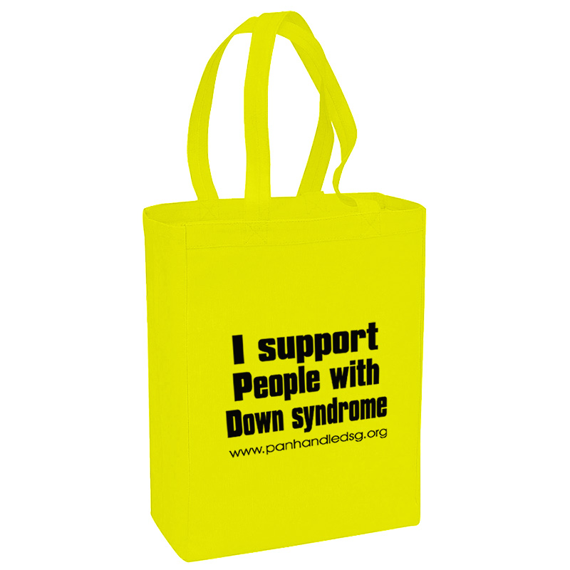 Canvas Gusset Shopping Tote, custom tote bag with logo imprint 2