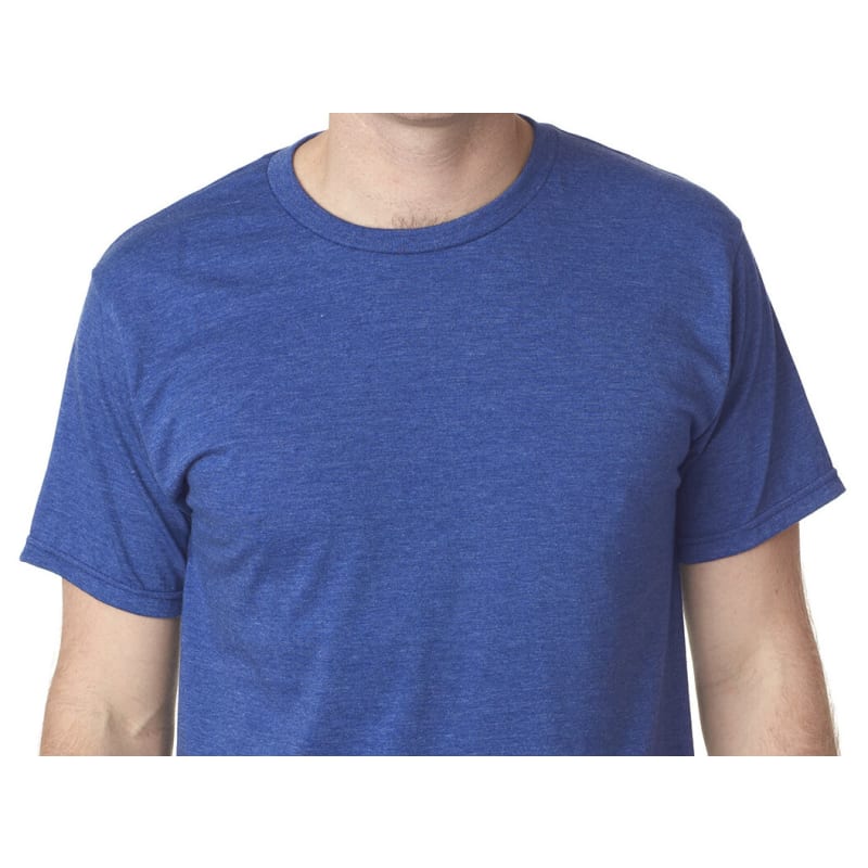 Bayside Adult Adult Heather Ring-Spun Jersey Tee 10