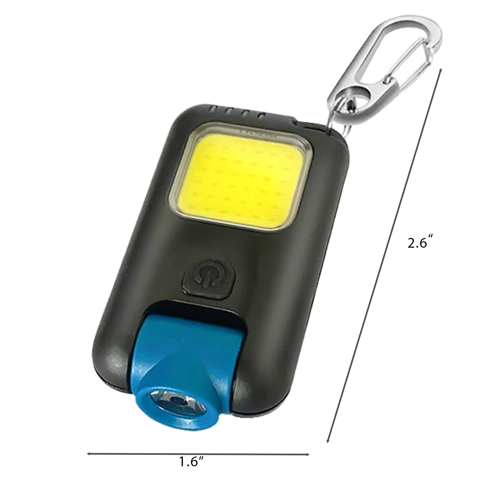 MOQ 50 USB Rechargeable Hat Clip Light Aluminum LED Headlamp 3