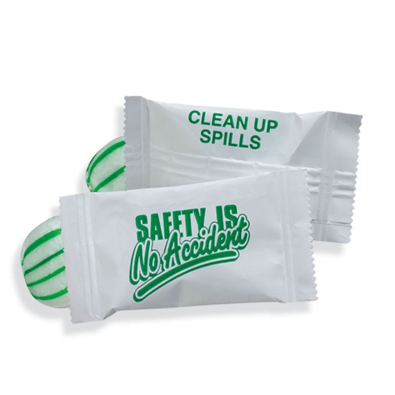 Stock "Safety" Individual Spearment Wrapped Candy 1