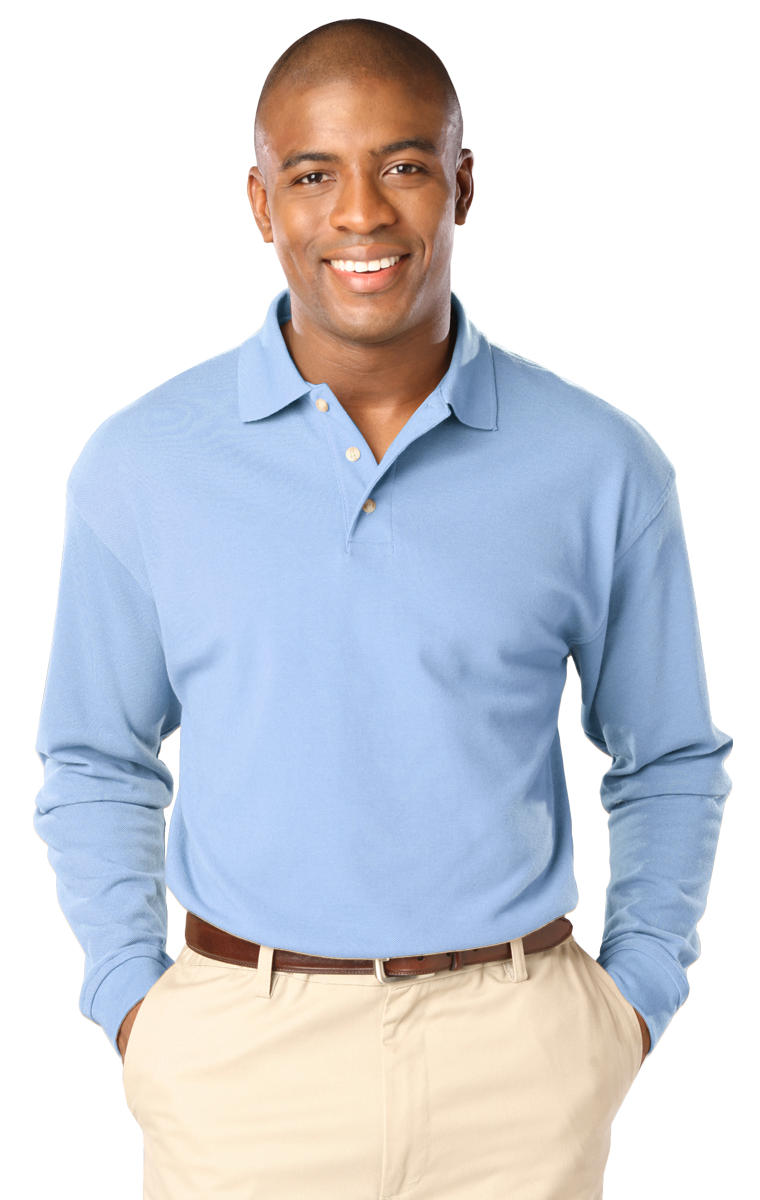 Men's Superblend L/S Polo 23