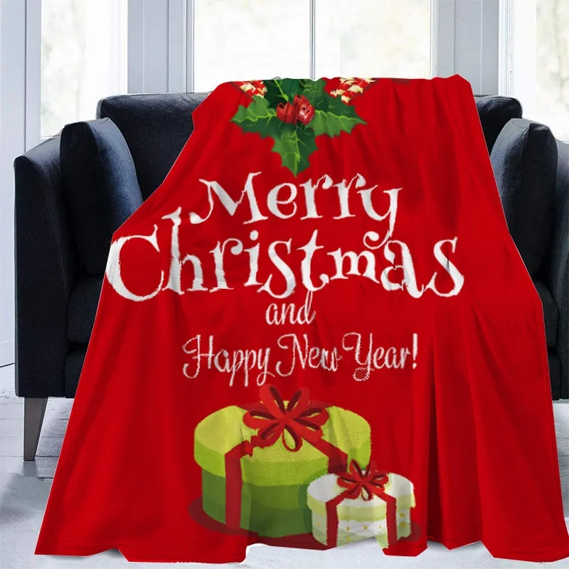 Christmas Thickened Warm Double-Sided Blanket 2