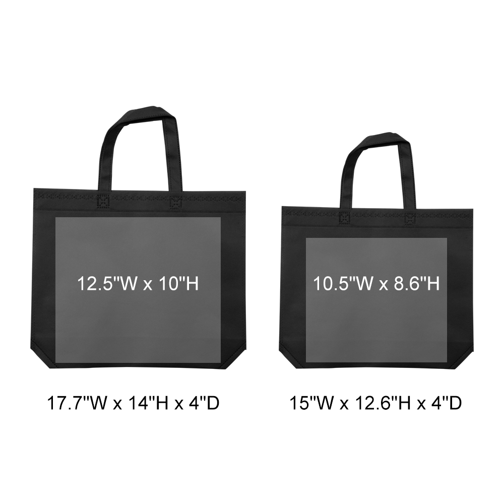 Shopping Non-Woven Tote Landscape Style