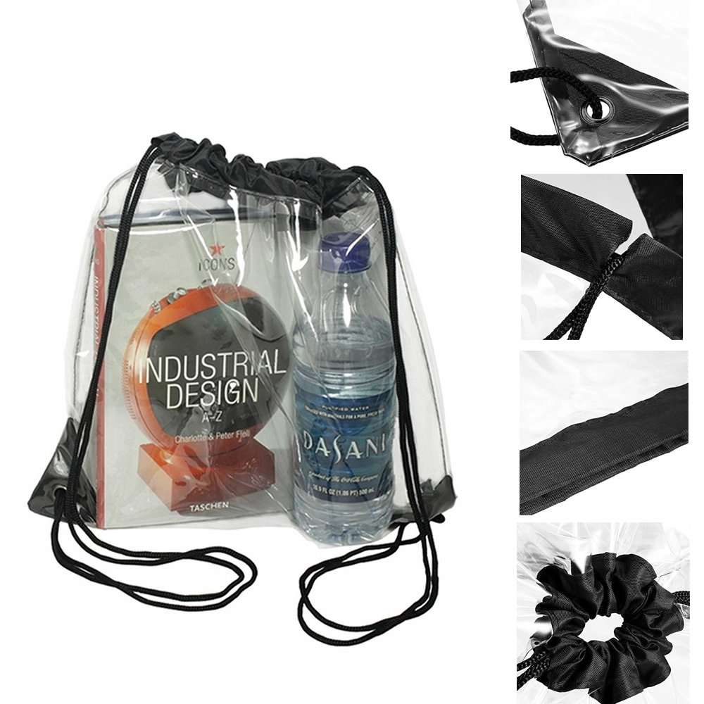 Clear PVC Drawstring Backpack 2