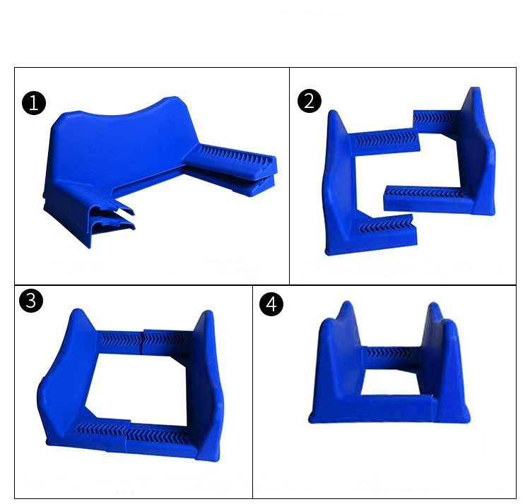 Adjustable Plastic Tire Display Stand 2