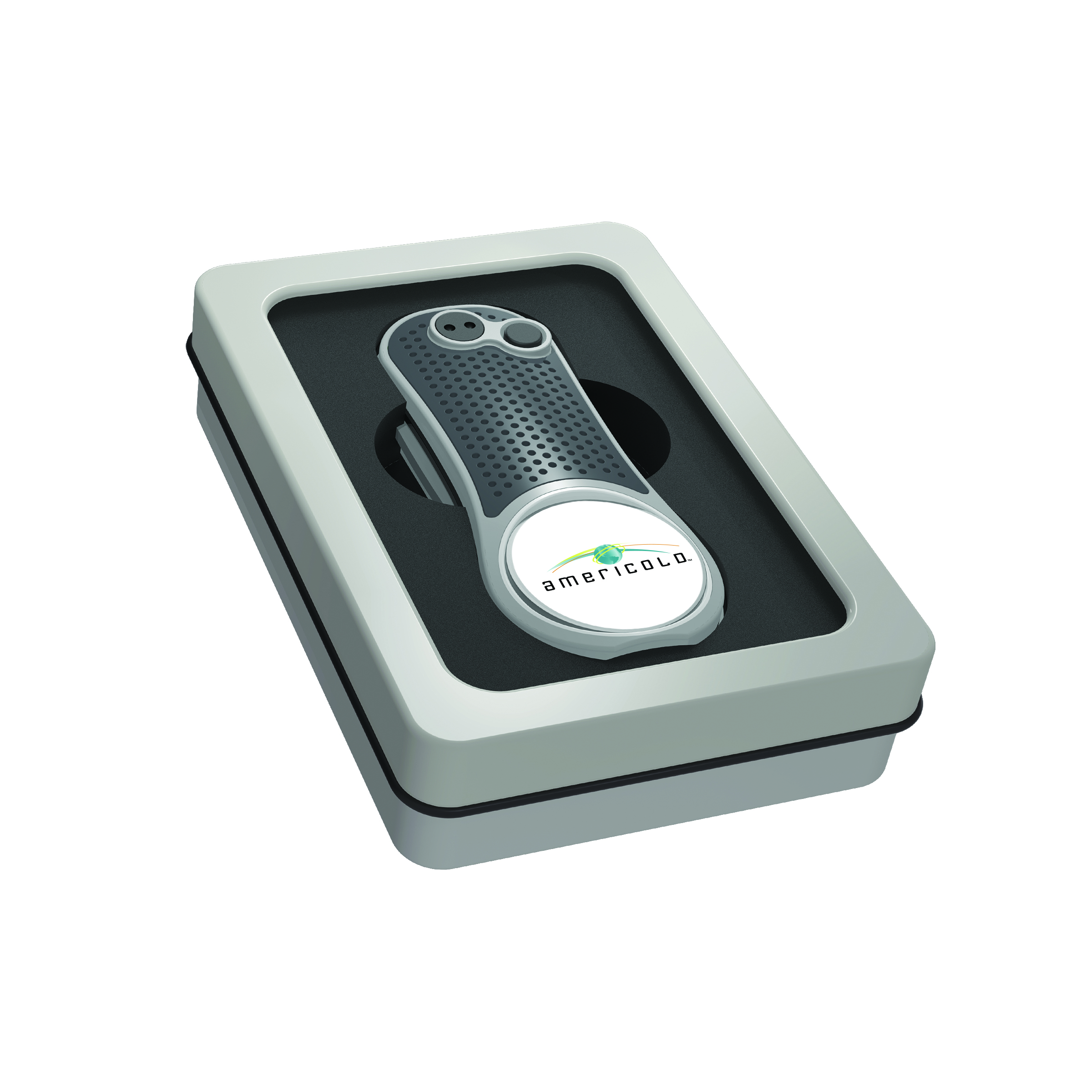 Pitchfix Hybrid Golf Divot Tool in Window Tin 17