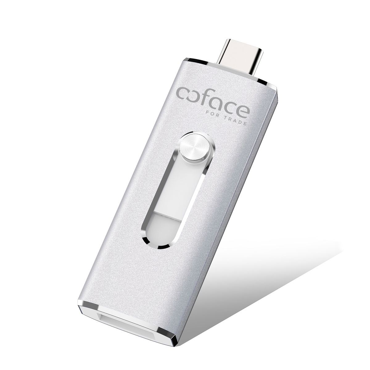 Metal Dual USB and Type-C OTG Drive - Expand Storage on Computer, Mobile Devices, Android and iPhone 13