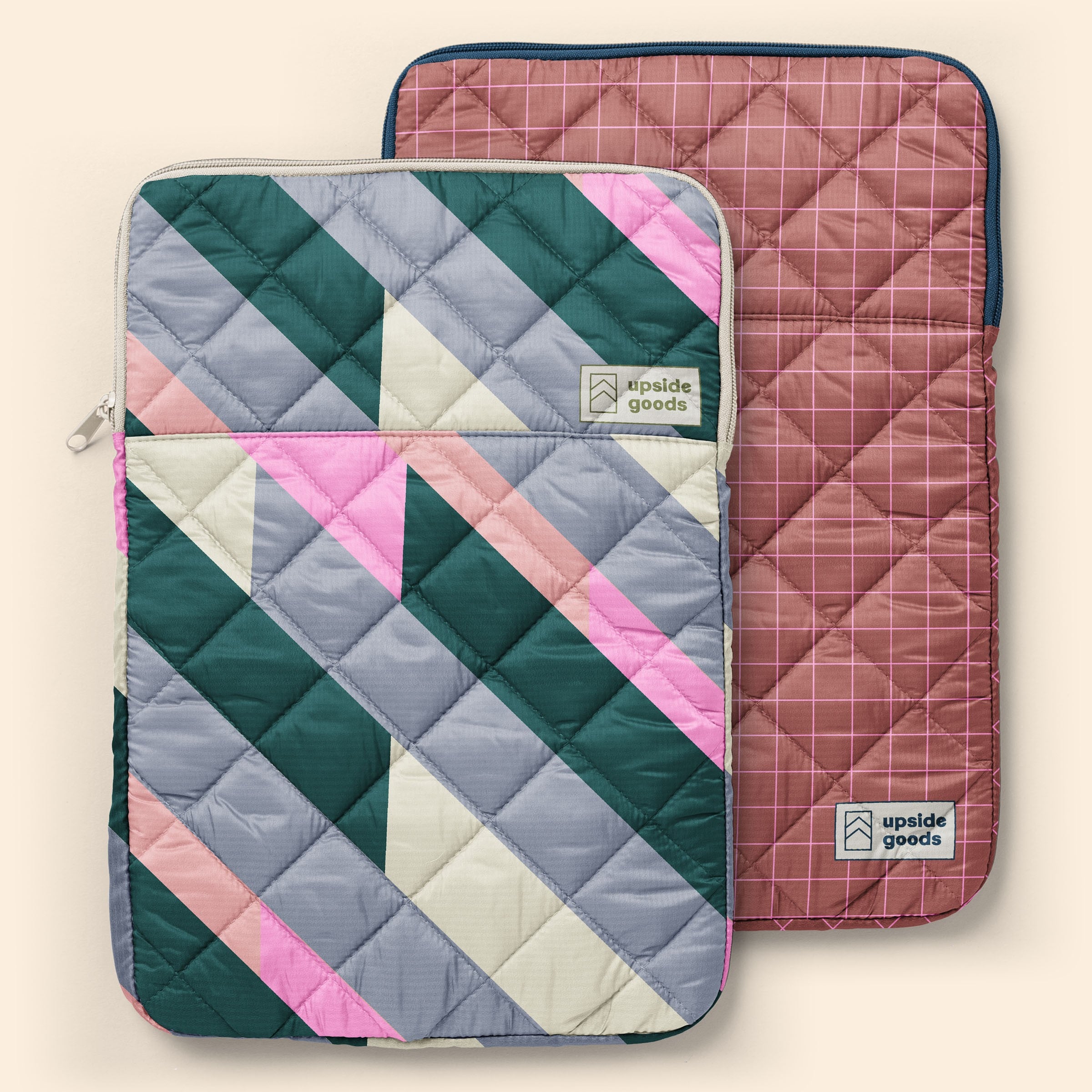 PORTRAIT LAPTOP SLEEVES - PUFF PUFF - LARGE - 15"