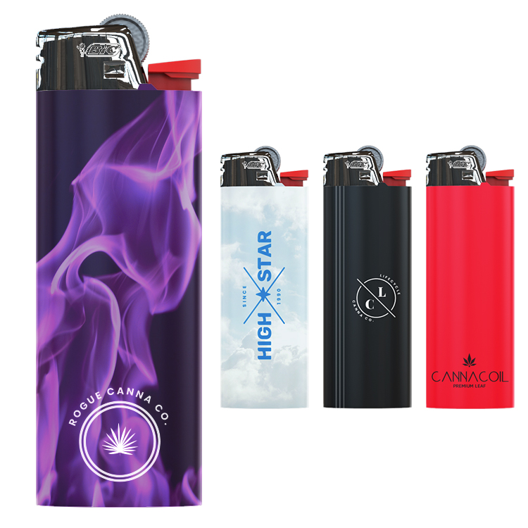 Custom Wrapped BIC Lighters 1