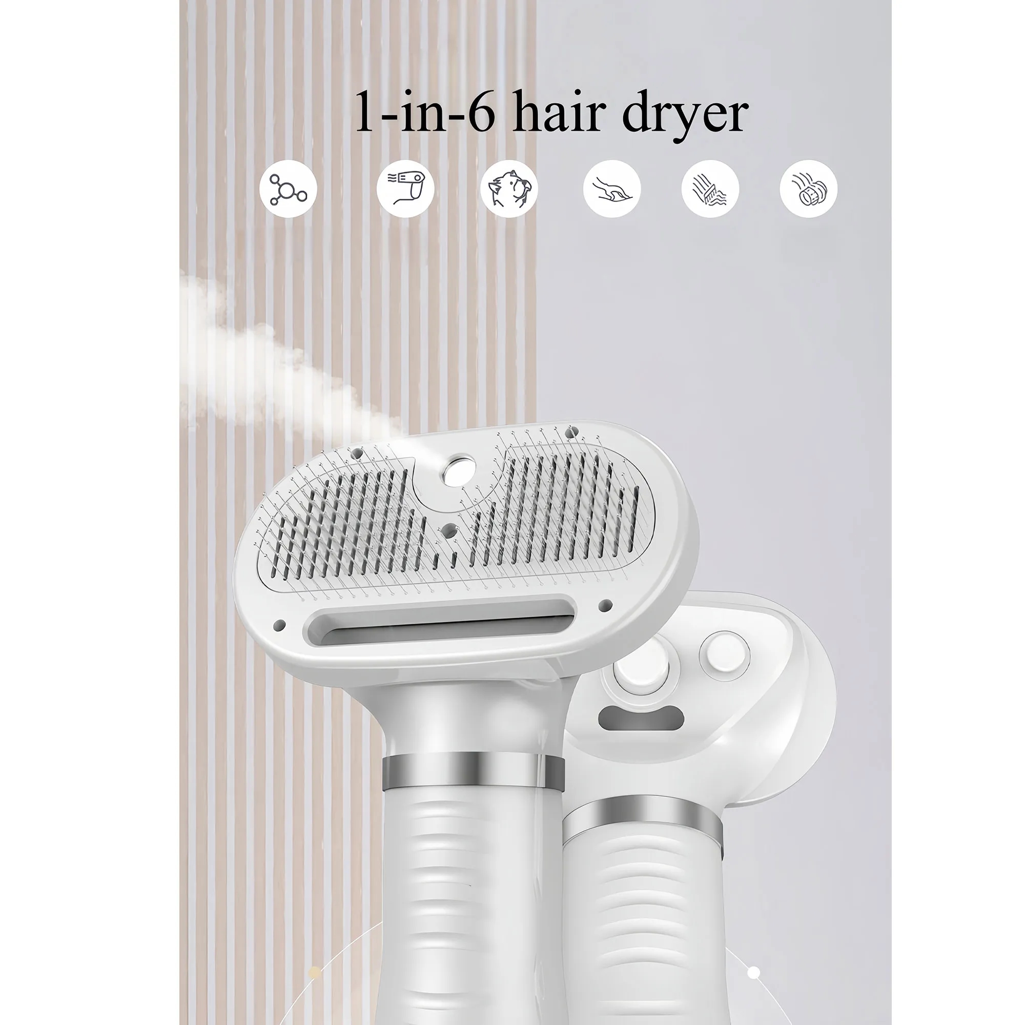 Multi Function Pet Hair Dryer Grooming Tool 5