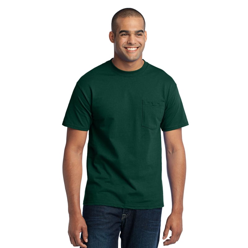 Port & Company Tall Core Blend Pocket Tee. 24