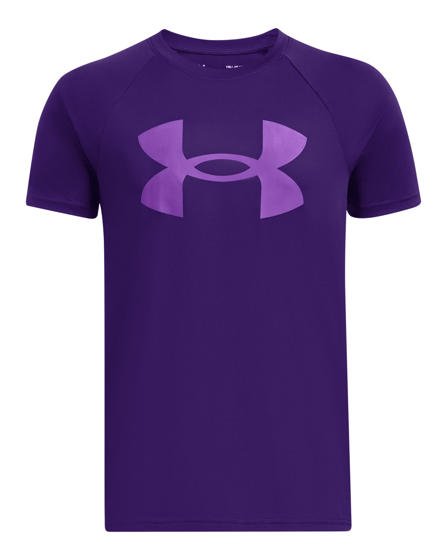 UA Tech Big Logo Boys' Short Sleeve 36