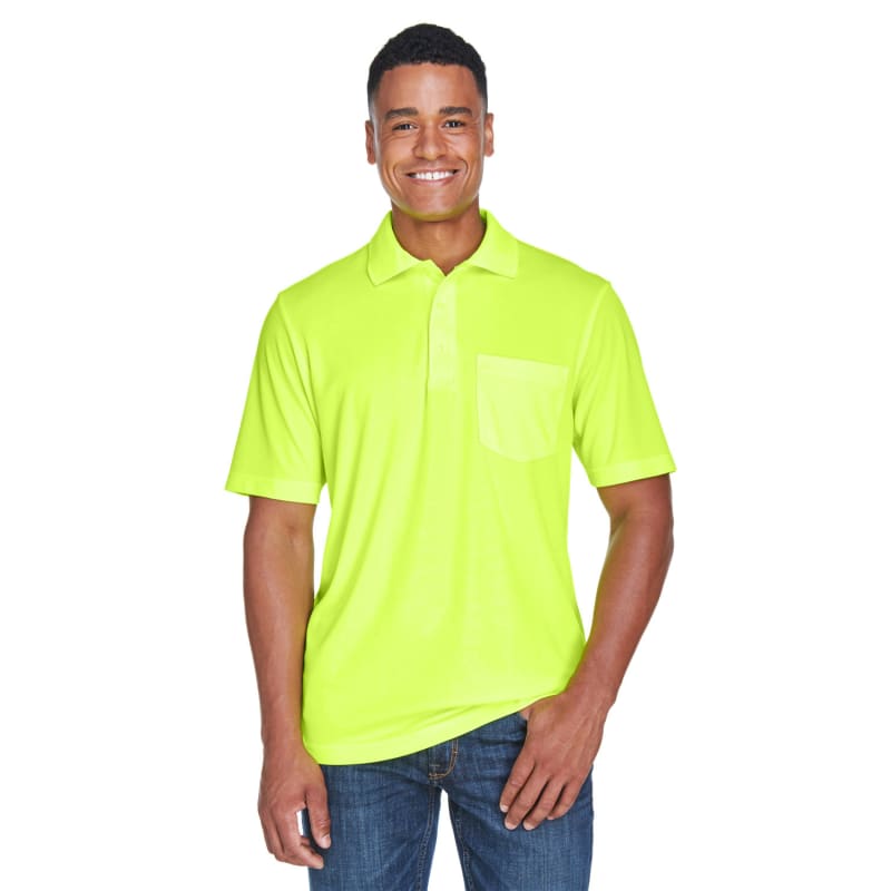 CORE365 Men's Origin Performance Piqué Polo With Pocket 14