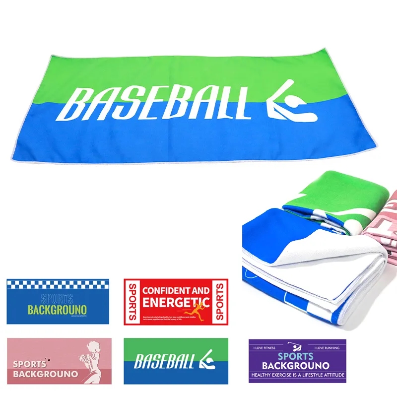 Sublimated Microfiber Golf Towel 3