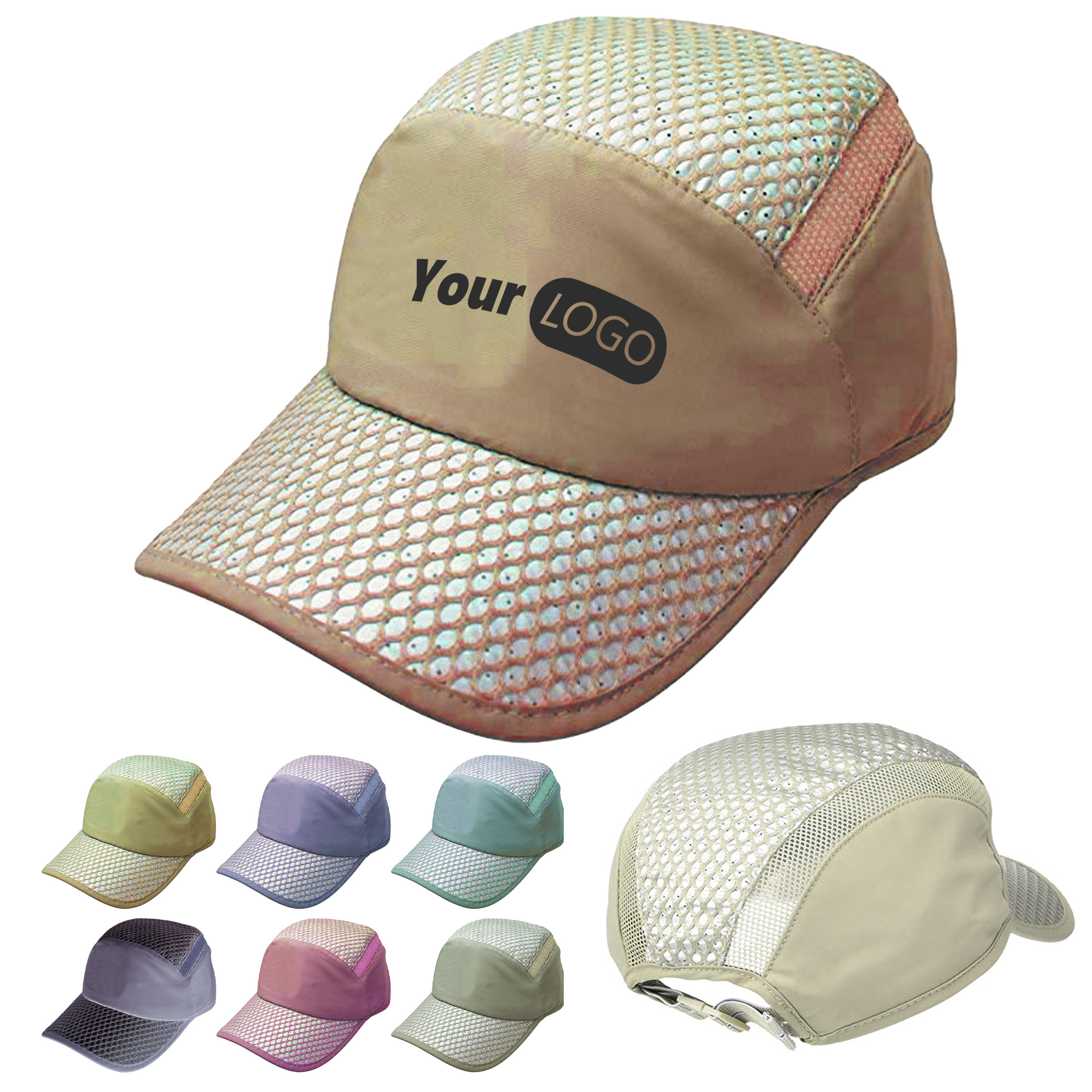 Nylon Reflective And Breathable Cap For Enhanced Visibility 3