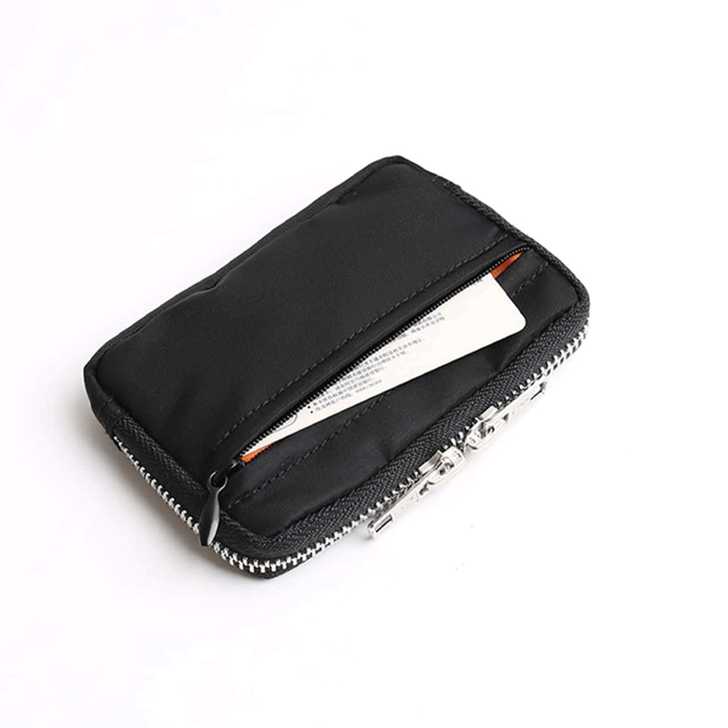 Mini Women Men Wallets Waterproof Nylon Belt Bag Coin Purse 7