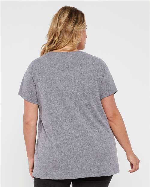 Women's Curvy Collection Fine Jersey Tee - 3816 49