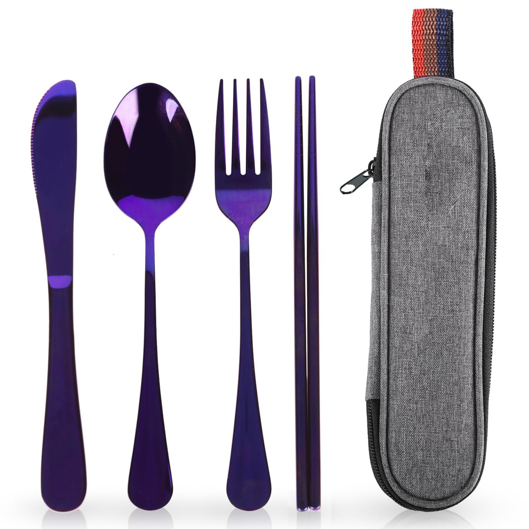 Travel Utensils with Case 6