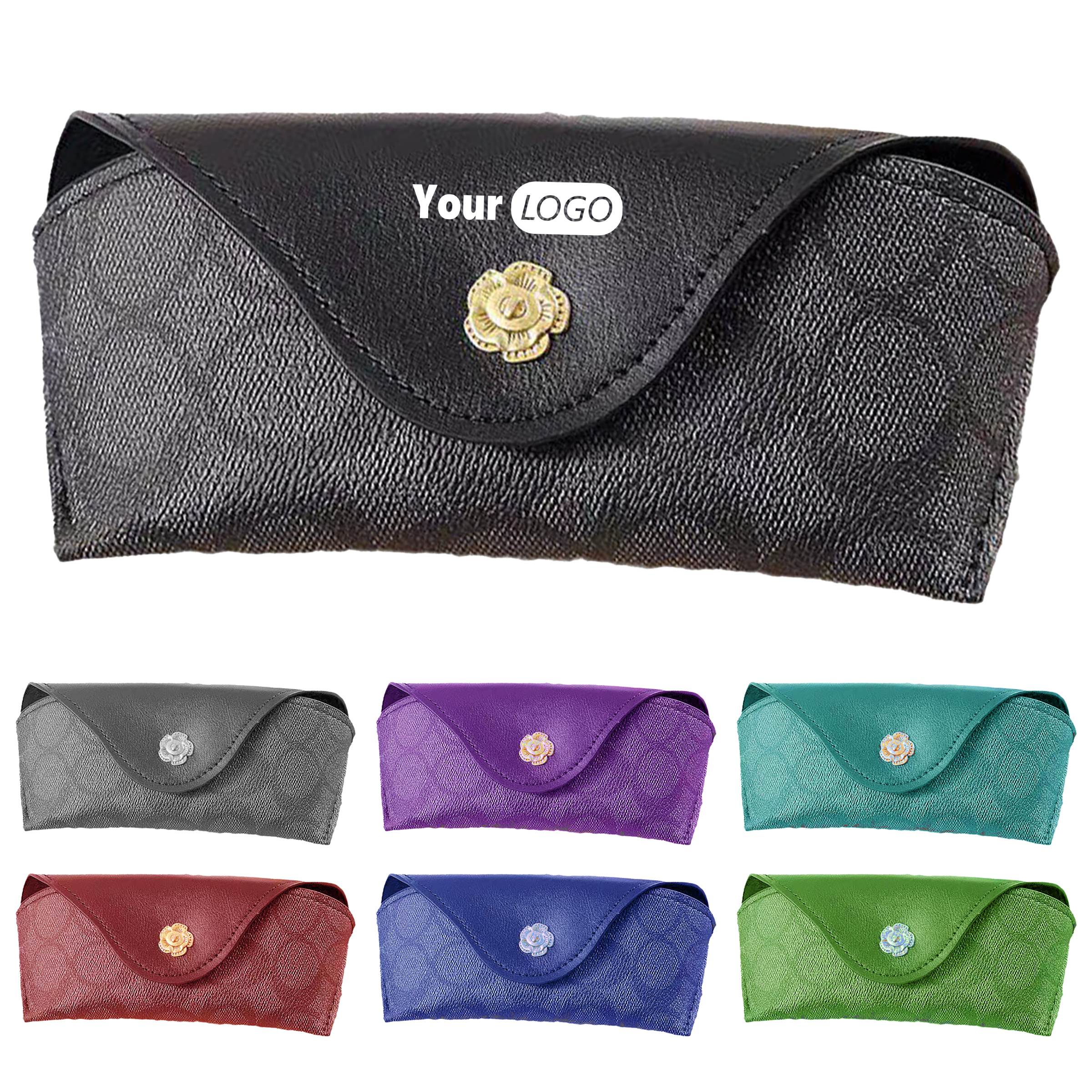Pvc Customizable Glasses Case 3