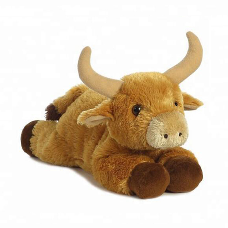Brown Cow Stuffed Animal 2