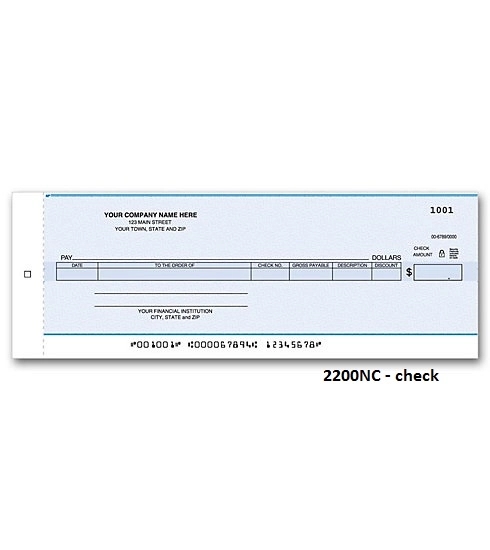 Checks, Accounts Payable Center 2