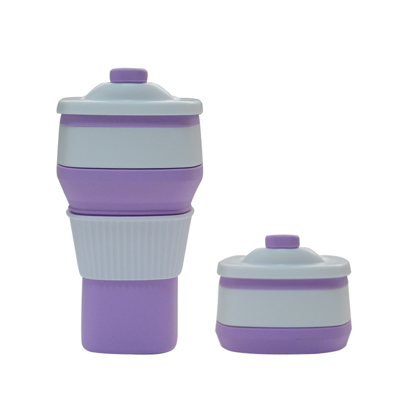 Silicone Collapsible Reusable Telescopic Coffee Cup 6