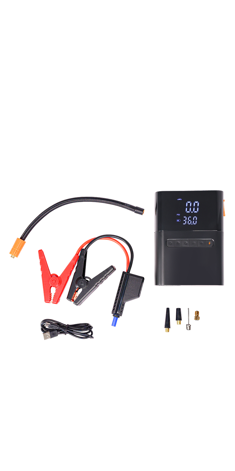 100W Jump Starter/Tire Inflator 33