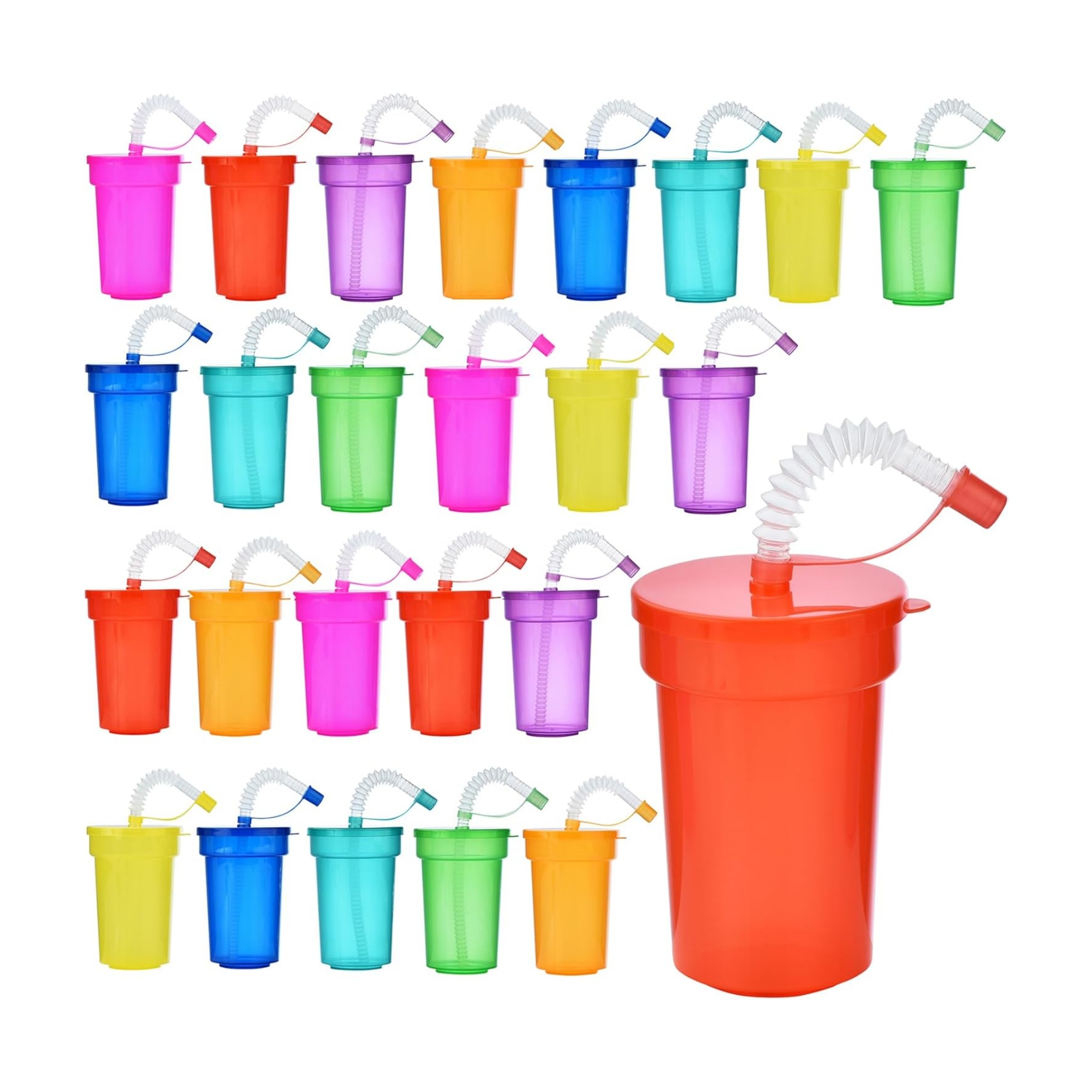 Neon Sipper Cups 4