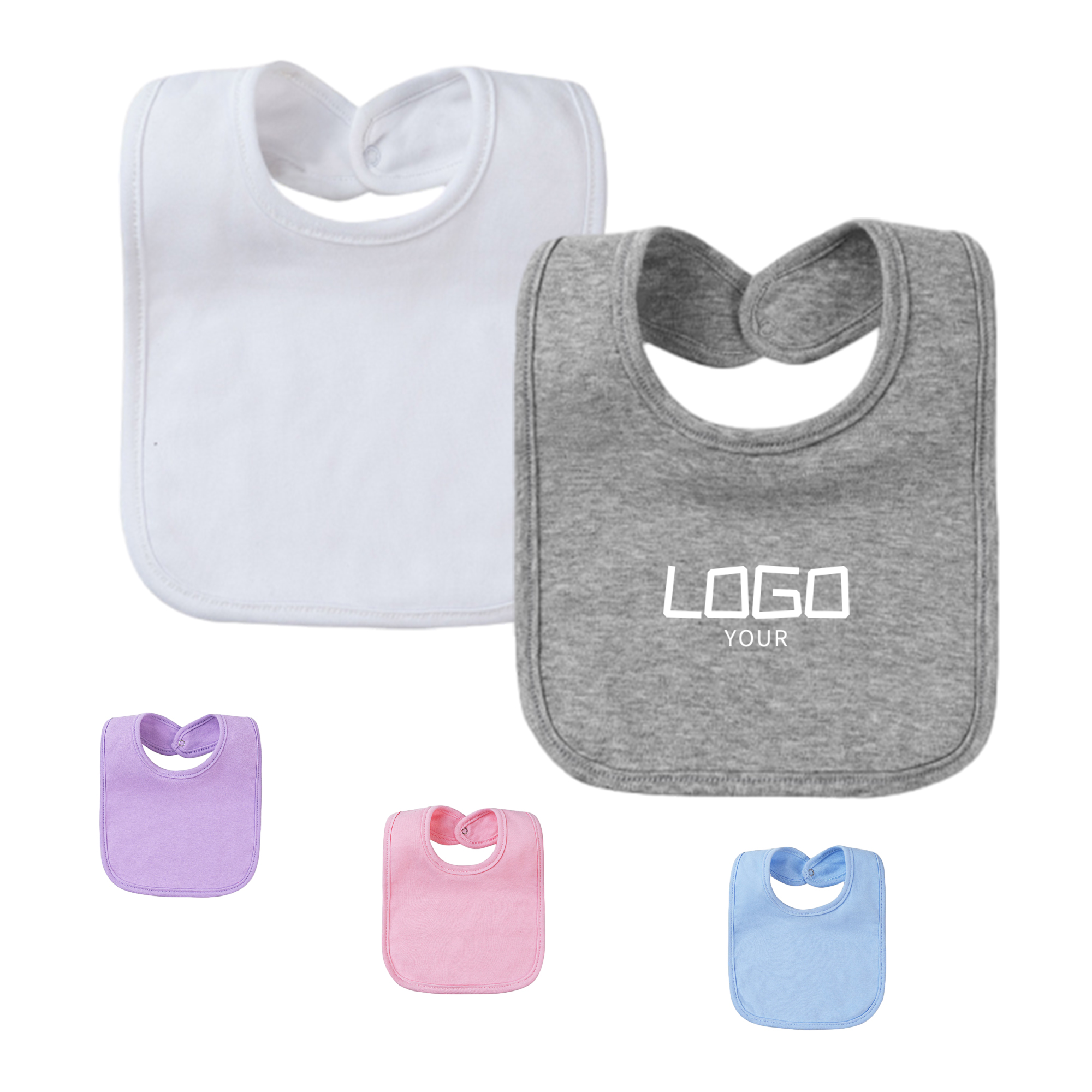 Child's Cotton Bandana Drool Catcher Bib 1