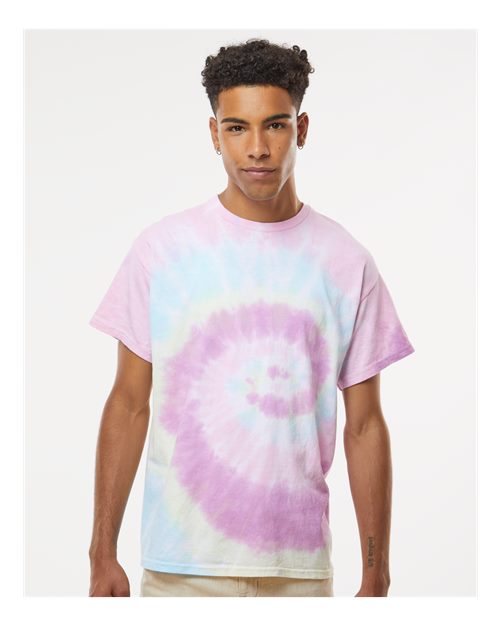 Unisex Multi-Color Tie-Dyed T-Shirt - 1000 142