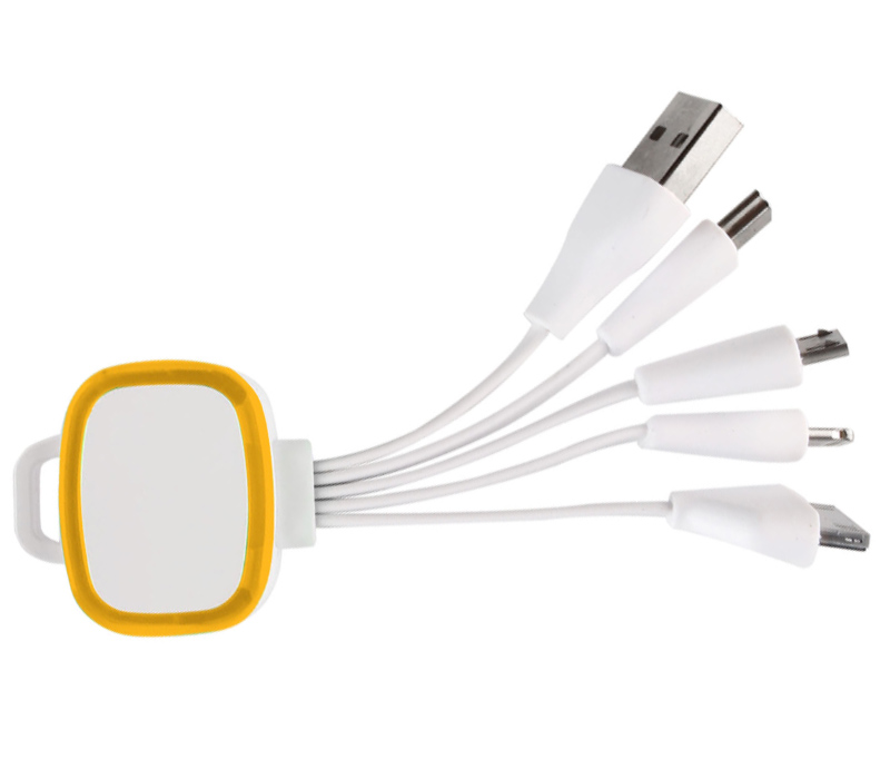 6-in-1 LED Charging Cable 3