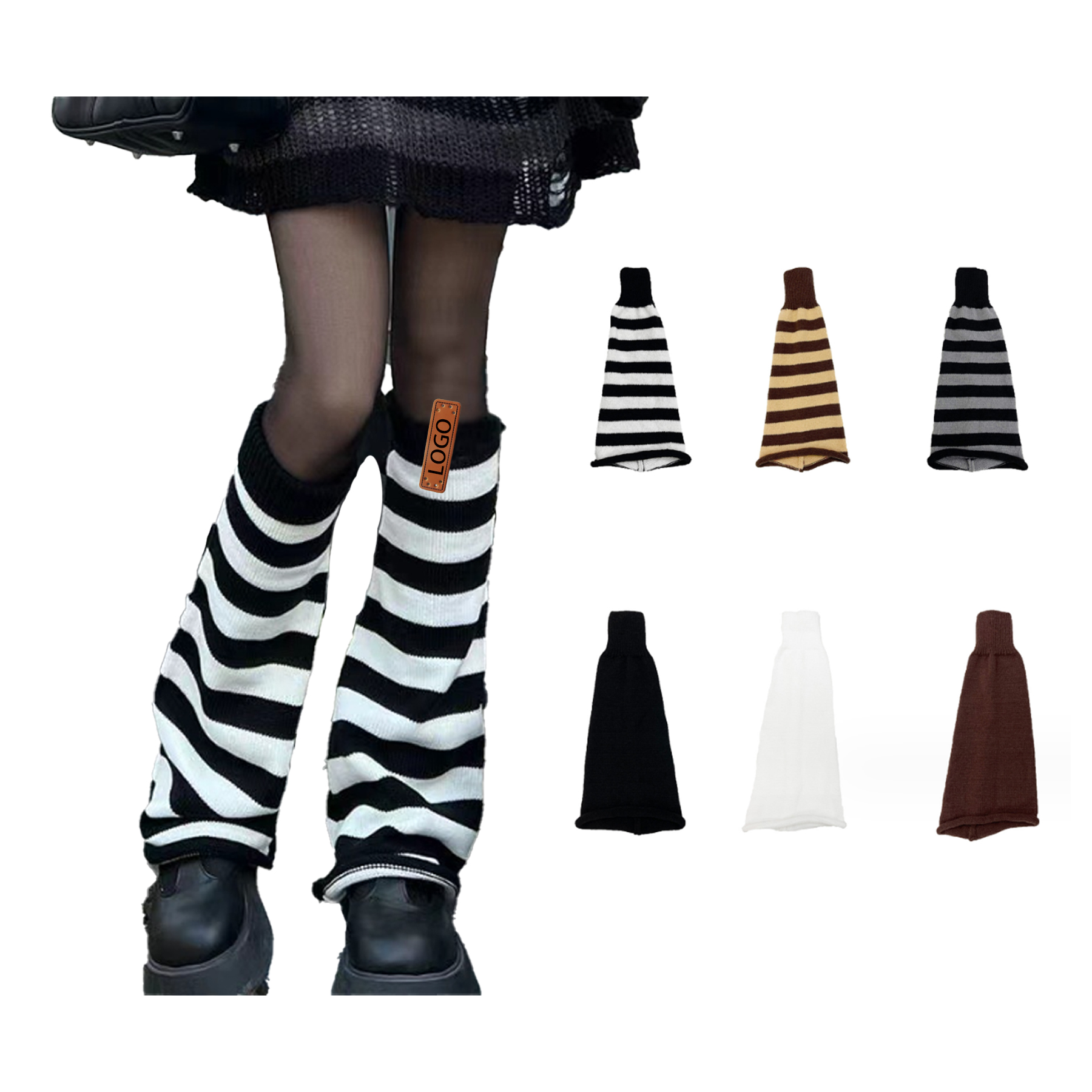 Winter Trends Knit Leg Warmer 2
