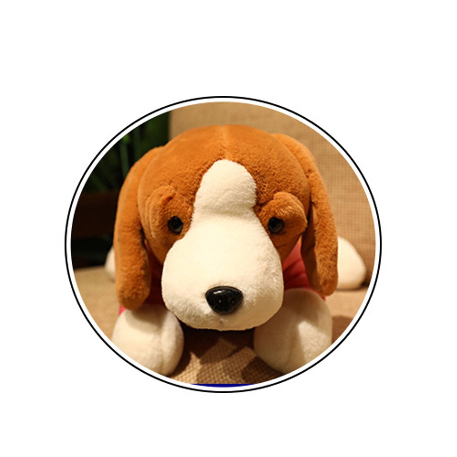 Fluffy Plush Dog High Elasticity Removable Clothes 5