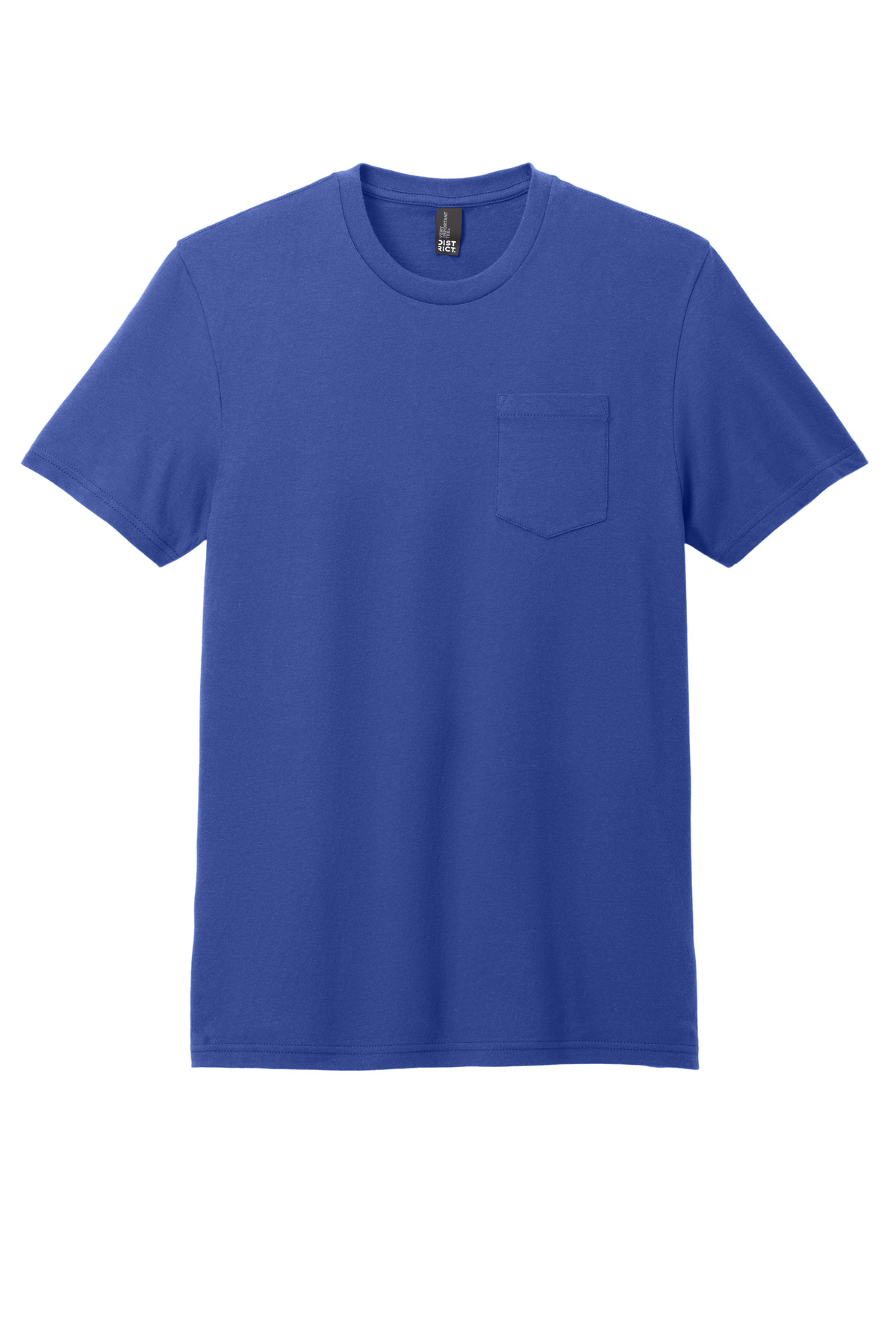 District Very Important Tee with Pocket. DT6000P 47