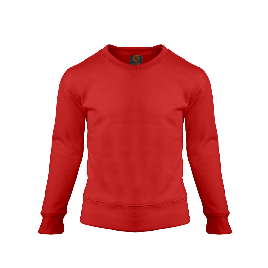 #W743Y / Essential Fleece Unisex Crew Neck Top (Youth) 4