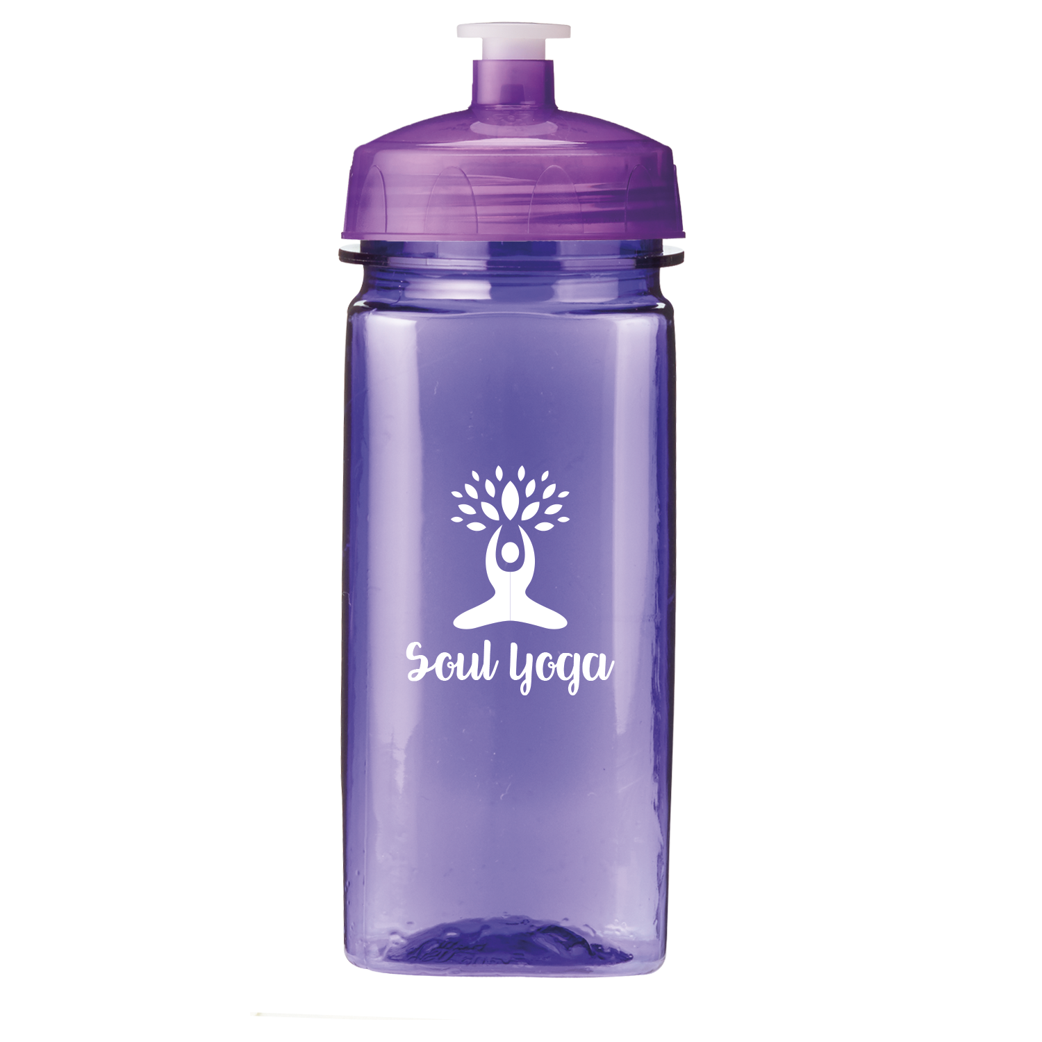 16 Oz. PolySure Squared Up Sports Water Bottle 5