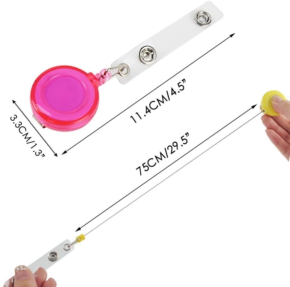 Retractable Badge Holder Reels 6