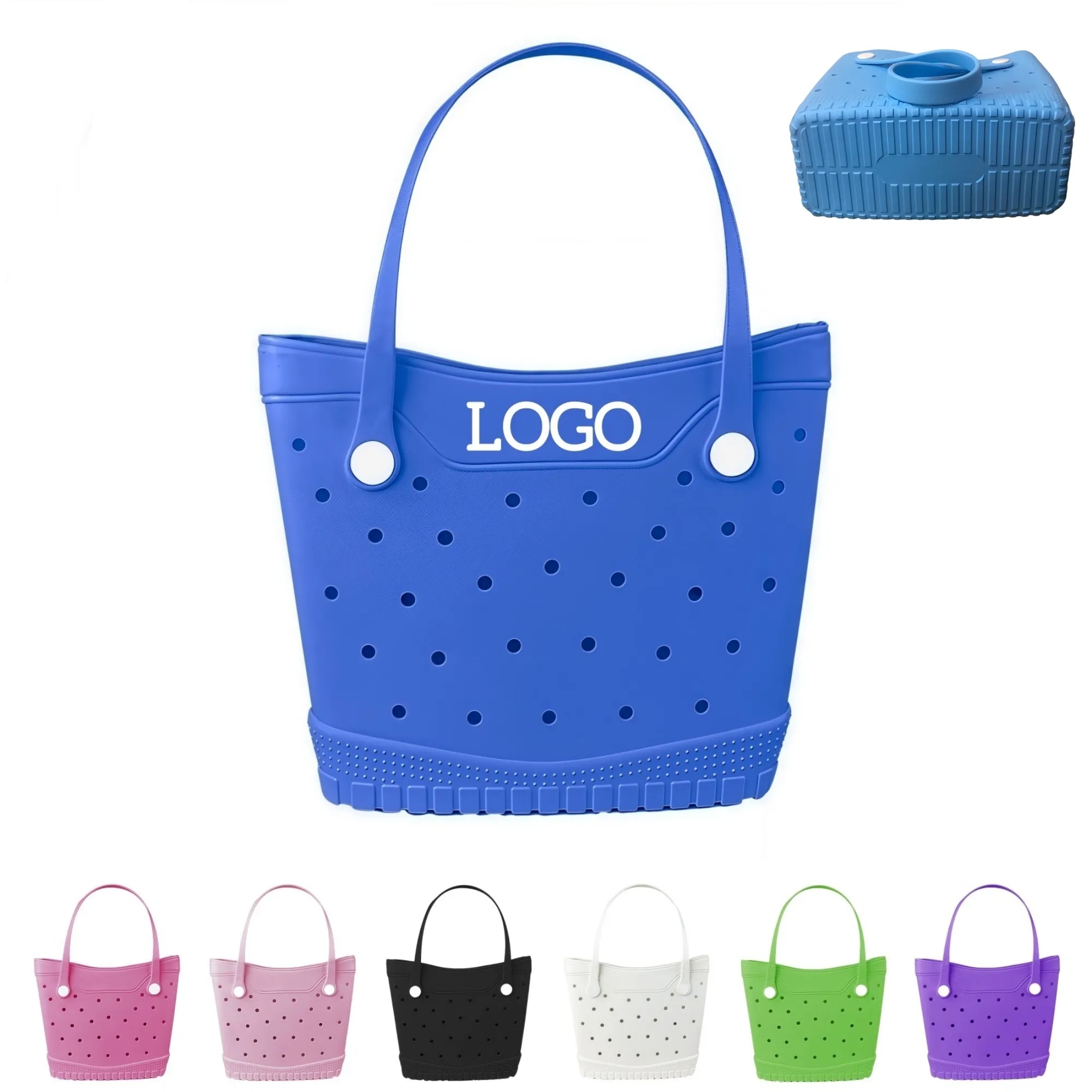 Rubber Beach Tote Bag 2