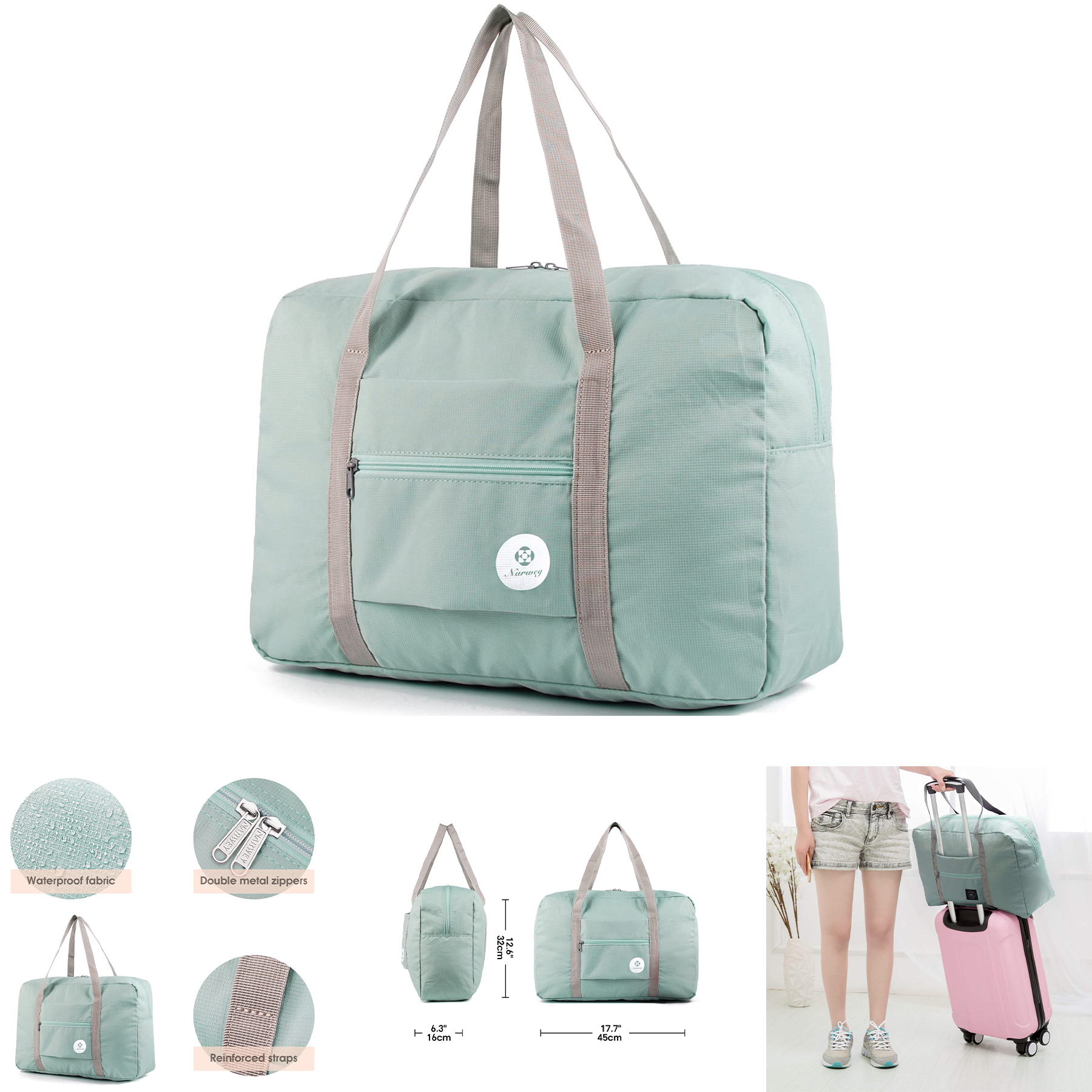 Spirit Airlines Foldable Travel Duffel Bag 2