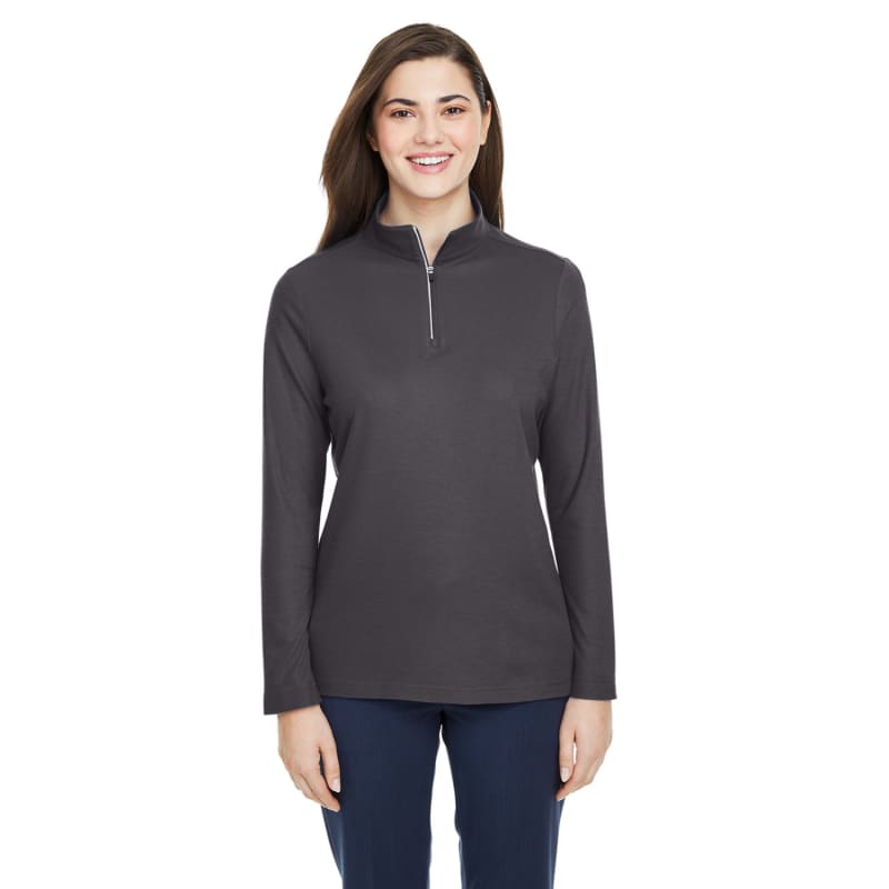 CORE365 Ladies' Fusion ChromaSoft™ Pique Quarter-Zip 33