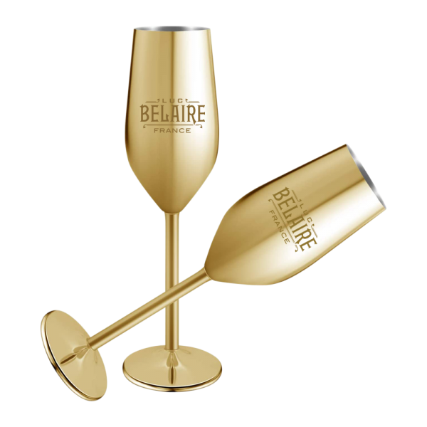 Stainless Steel Stemmed Champagne Flute 1