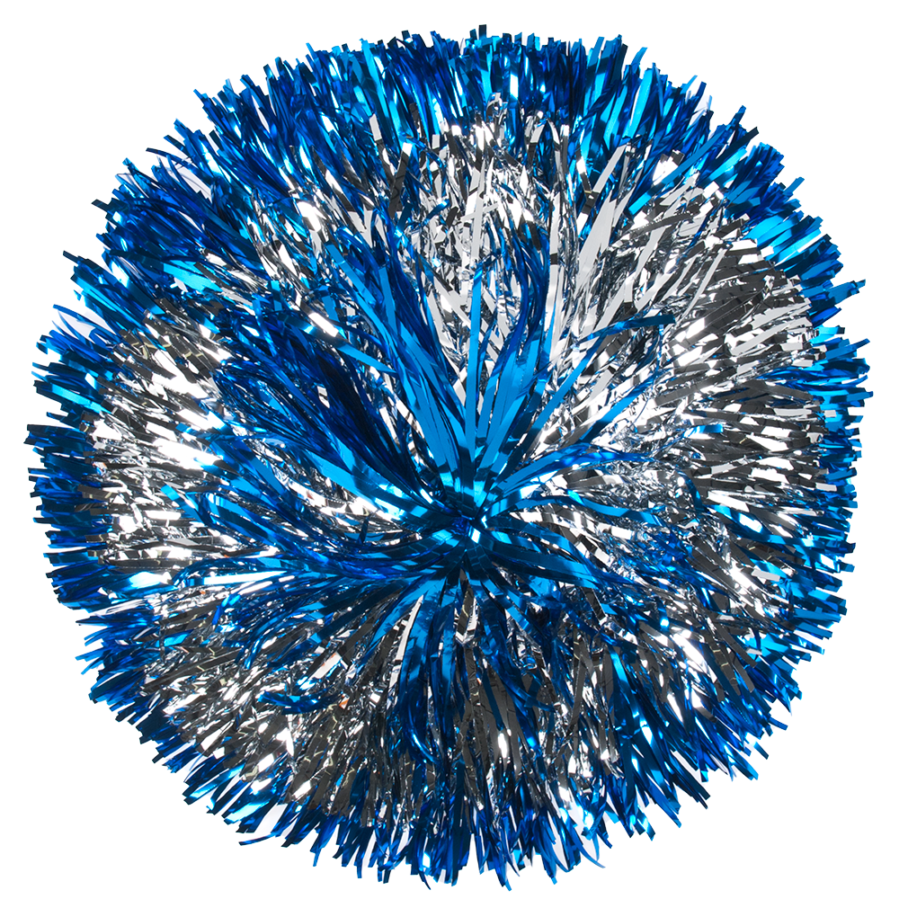 Custom Metallic Classic Cut Bullseye Pom 43