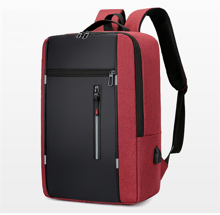 Oxford Laptop Backpack with USB Charging Port 5