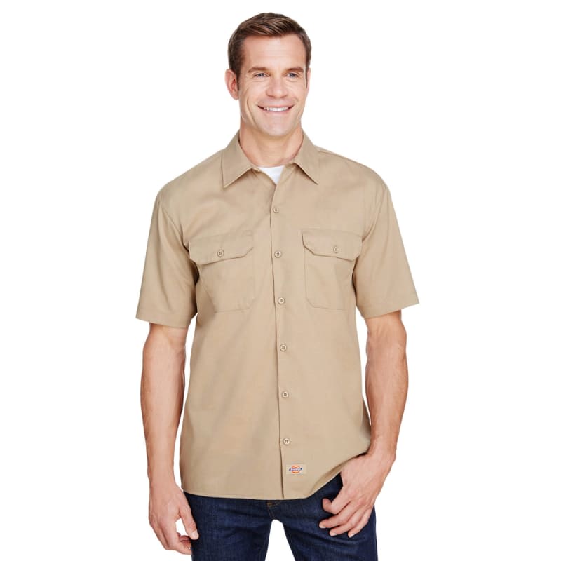 Dickies Men's FLEX Short-Sleeve Twill Work Shirt 3