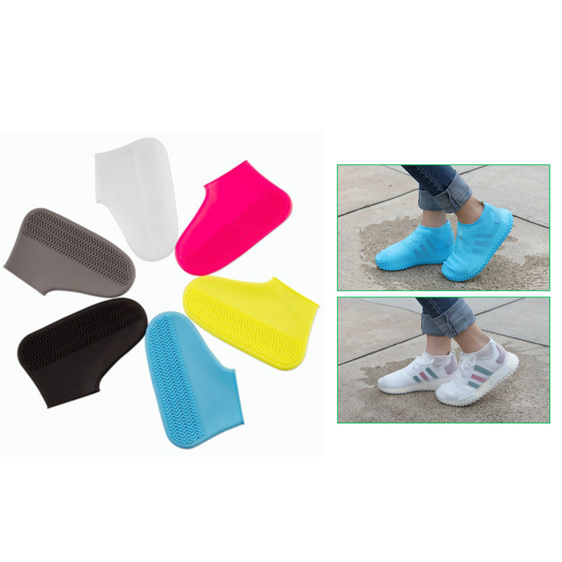Non-Slip Silicone Waterproof Shoe Cover 2