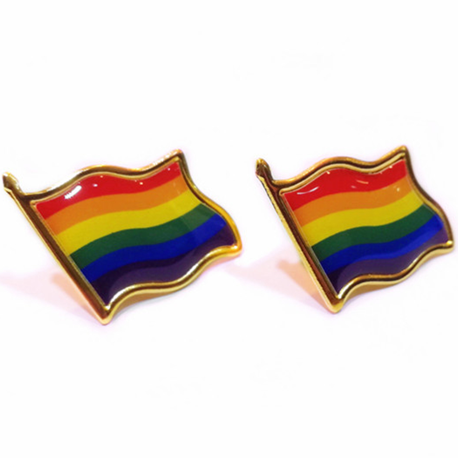 LGBT Rainbow Flag Pride Lapel Pin Badge 10