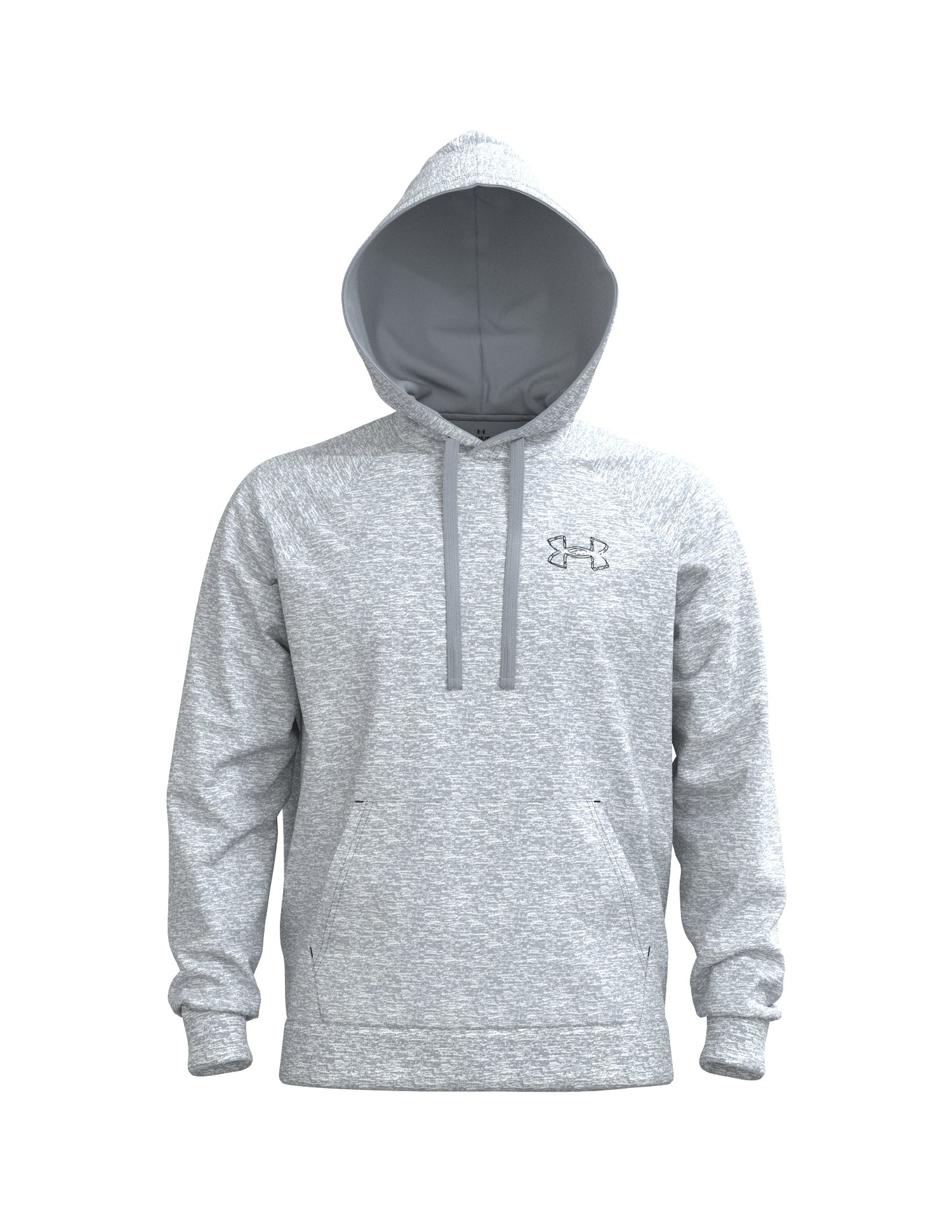 Men's UA Rival Fleece Graphic Hoodie, custom hoodie or sweatshirt with logo imprint 3