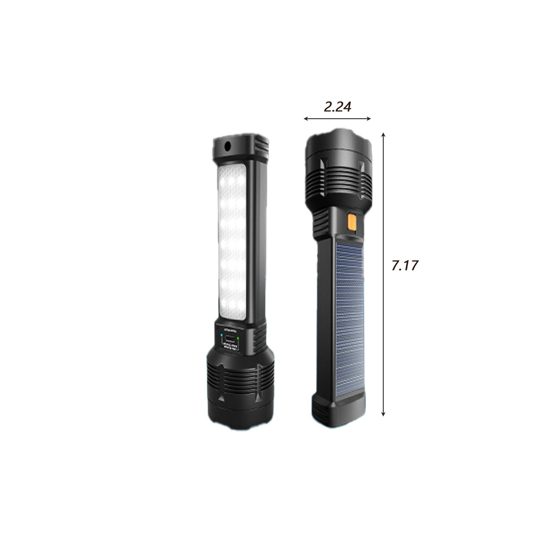 Solar Rechargeable Portable Multifunctional Emergency Light 2