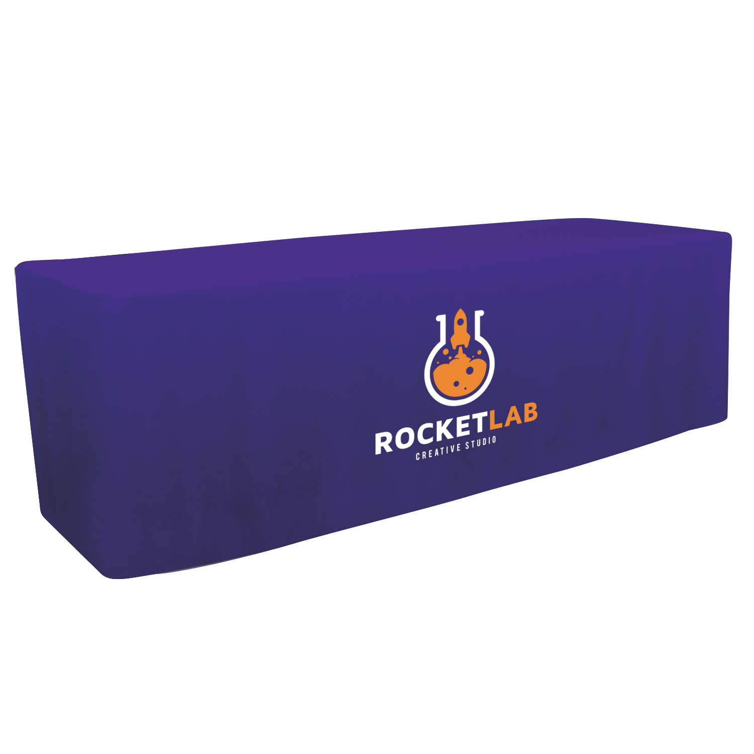 8' Fitted Table Throw (Full-Color Front Only) 20